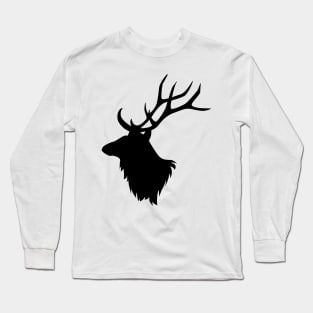 Elk Head Long Sleeve T-Shirt